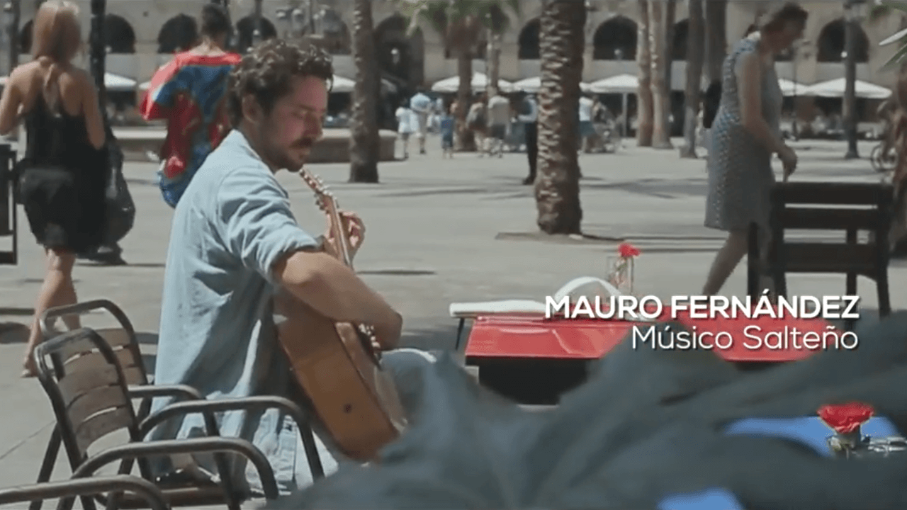 Mauro Fernández, músico salteño